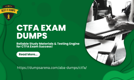 CTFA Dumps questions and answers for Success IN Ctfa Exam