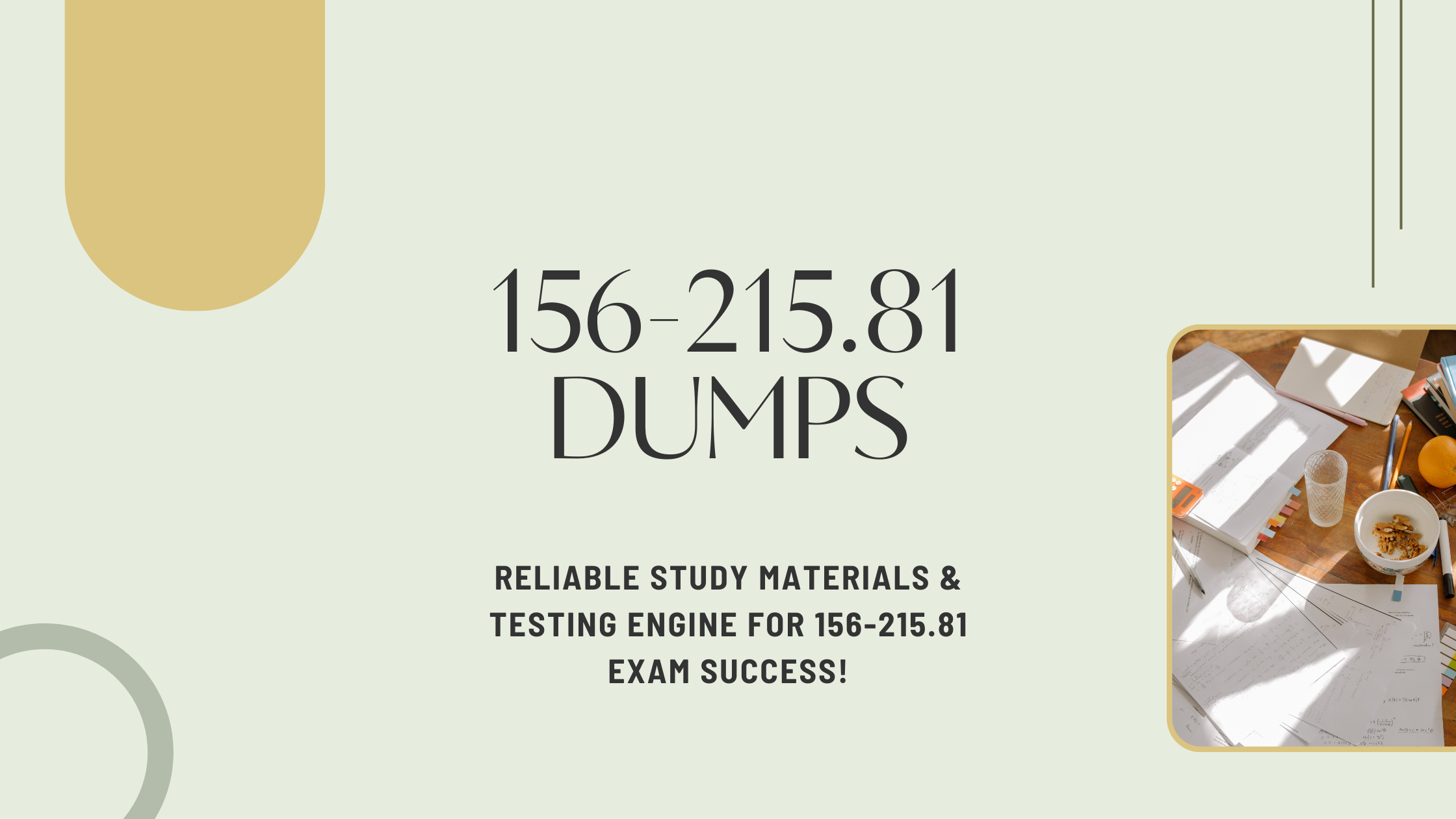 Pass Checkpoint 156-215.81 Exam in First Attempt with 156-215.81 Dumps & Practice Questions!