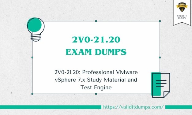 Reliable & Actual 2V0-21.20 Dumps for 2V0-21.20 Exam Success