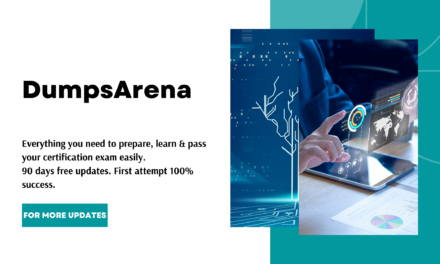 Pass Your Next Certification Exam Fast! With DumpsArena