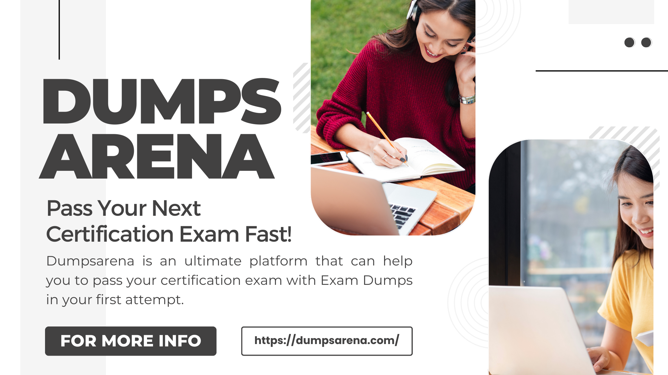 Pass Your Next Certification Exam Fast! With DumpsArena