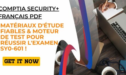 Comptia Security+ français pdf : Votre guide ultime