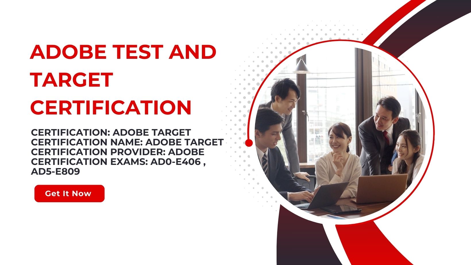 Adobe Test And Target Certification Guide at Validitdumps