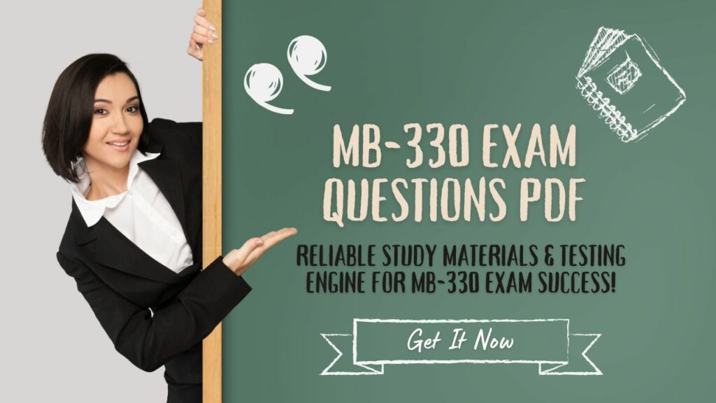MB-330 Exam Questions pdf