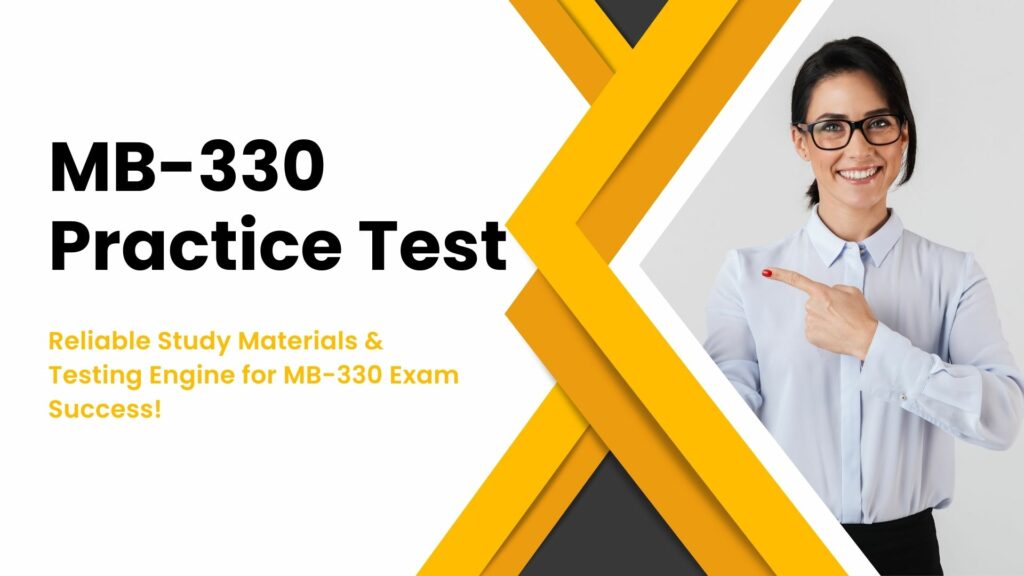 MB-330 Practice Test