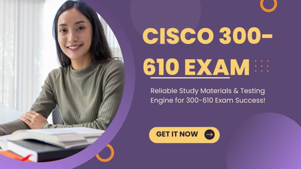 Cisco 300-610 Exam